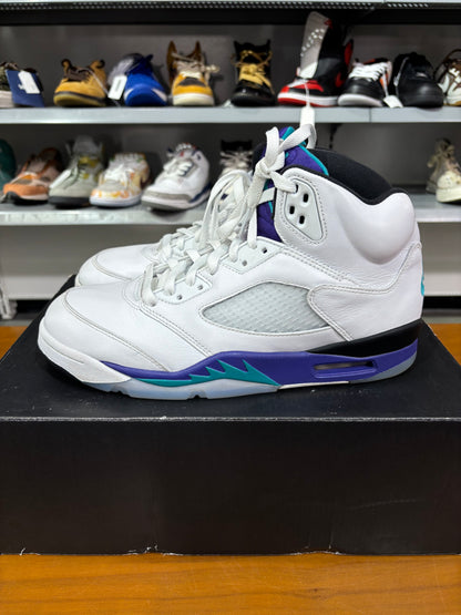 Preowned Air Jordan 5 Grape