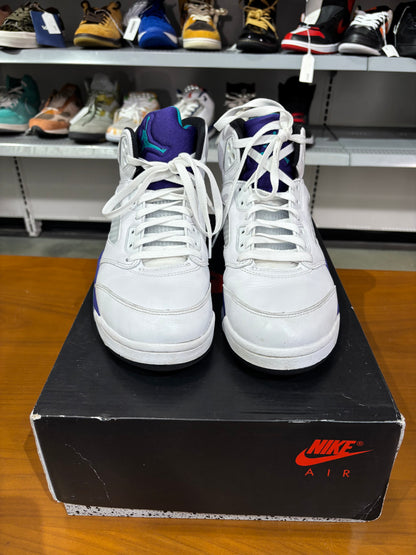 Preowned Air Jordan 5 Grape