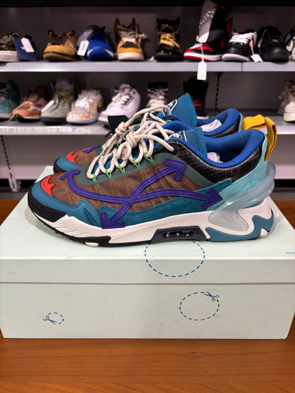 Preowned OFF-White Odsy 2000 Purple Teal