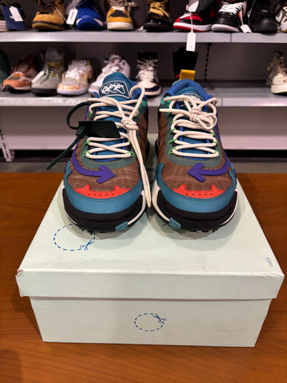 Preowned OFF-White Odsy 2000 Purple Teal