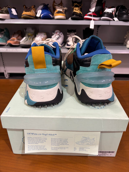 Preowned OFF-White Odsy 2000 Purple Teal