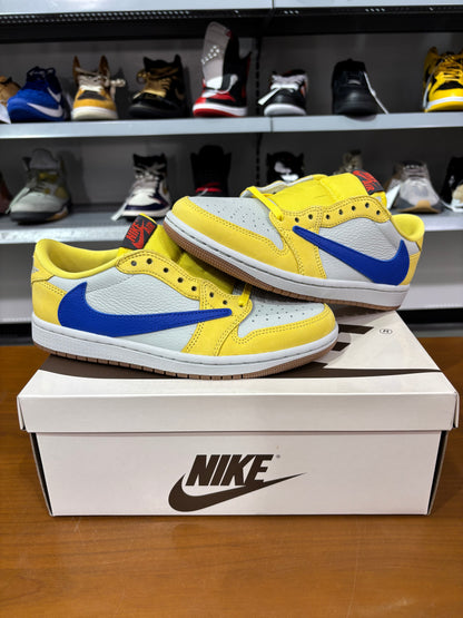 Travis Scott Air Jordan 1 Low Canary