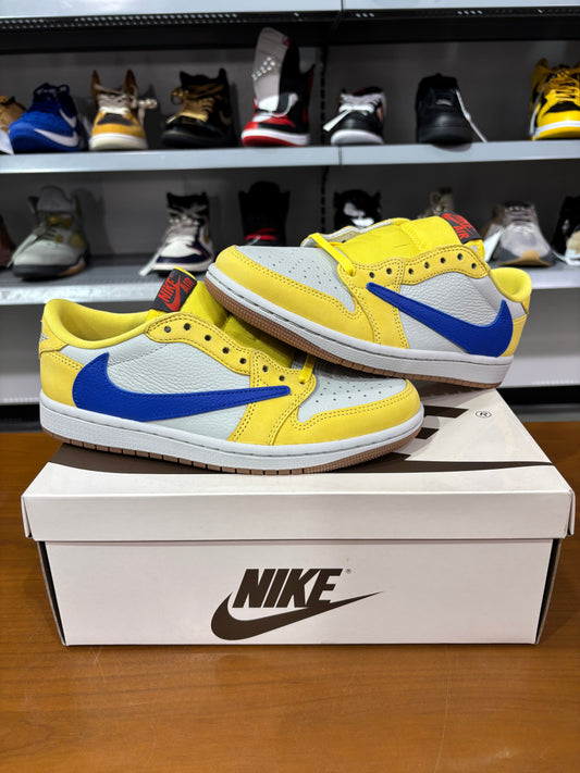 Travis Scott Air Jordan 1 Low Canary