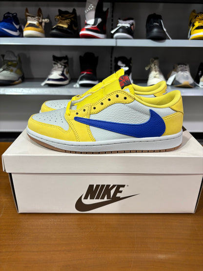Travis Scott Air Jordan 1 Low Canary