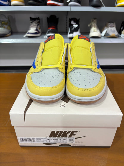 Travis Scott Air Jordan 1 Low Canary