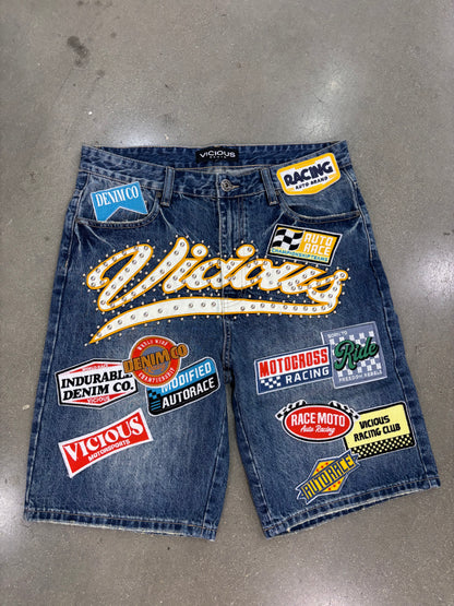Preowned Vicious Denim Shorts