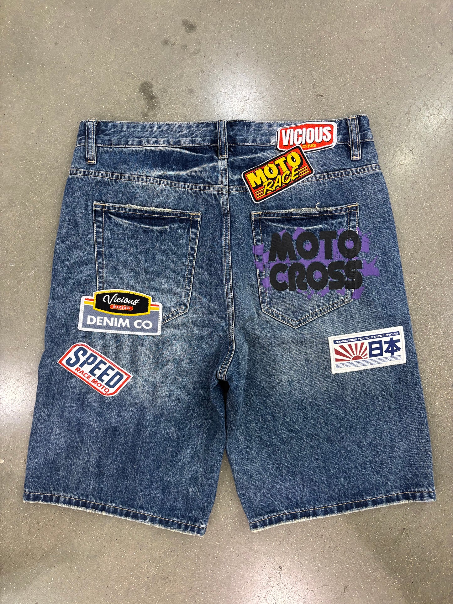 Preowned Vicious Denim Shorts