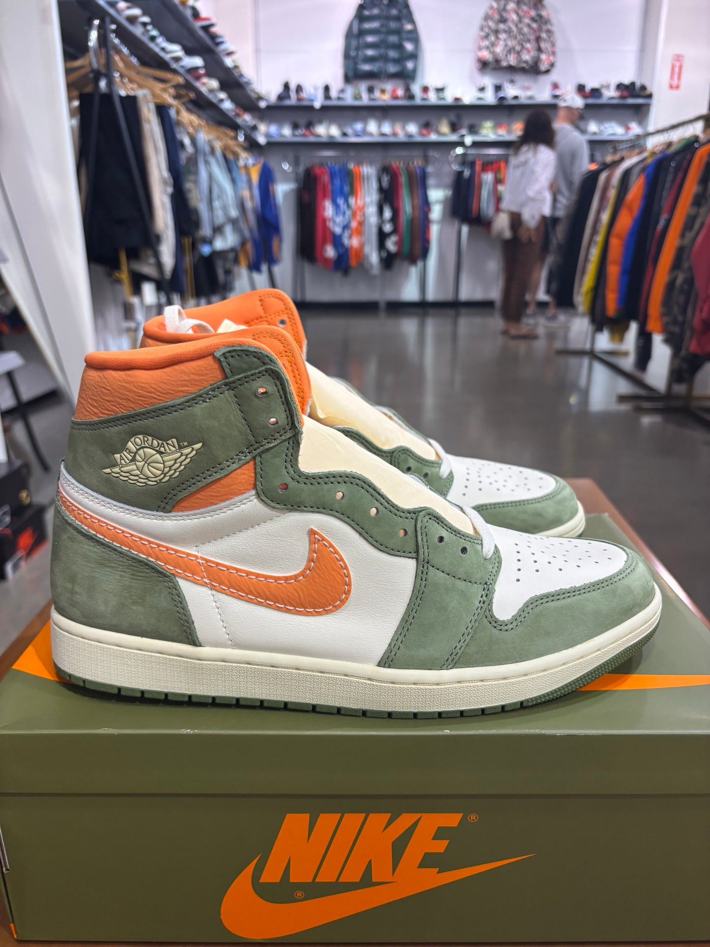 Air Jordan 1 High Craft Celadon