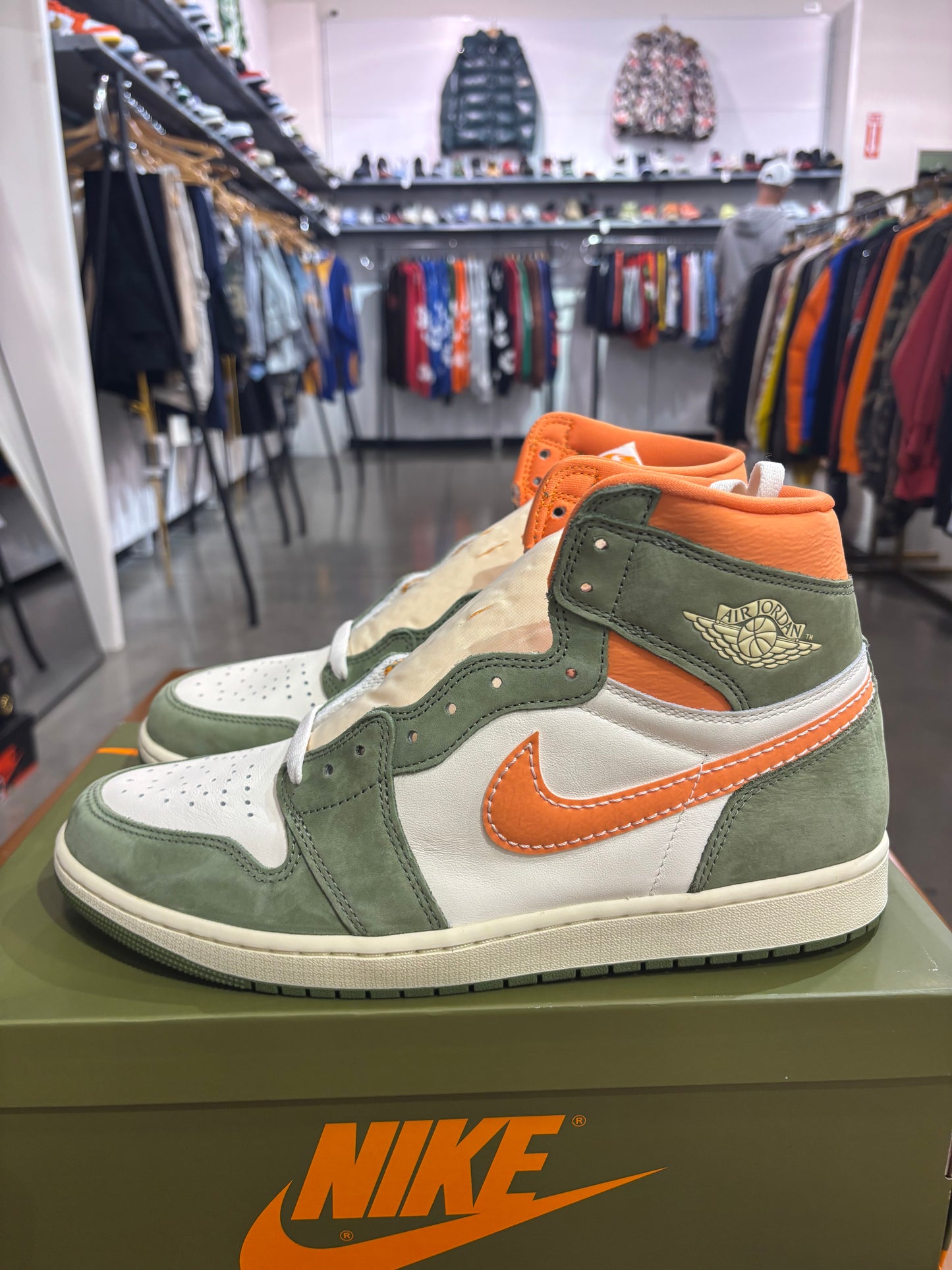 Air Jordan 1 High Craft Celadon
