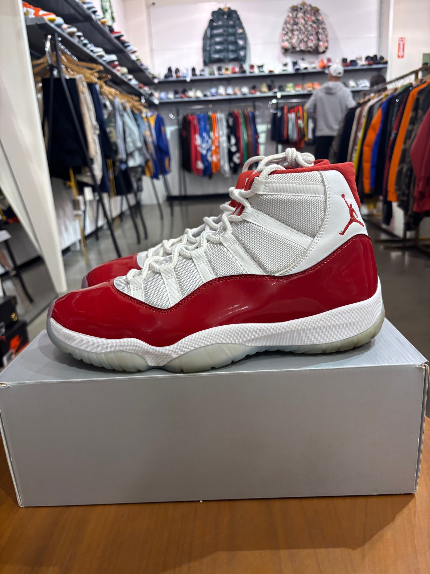 Preowned Air Jordan 11 Cherry