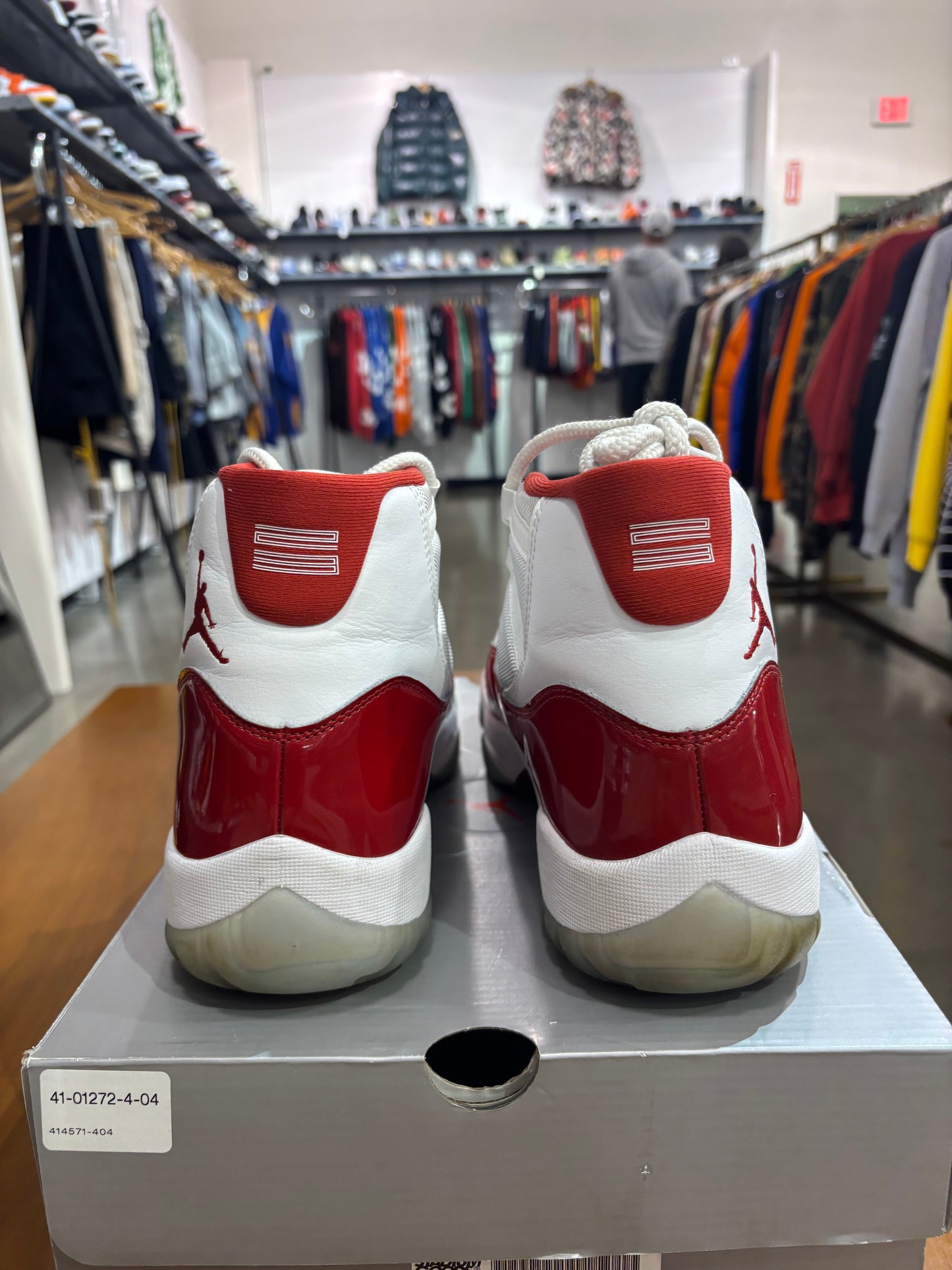 Preowned Air Jordan 11 Cherry