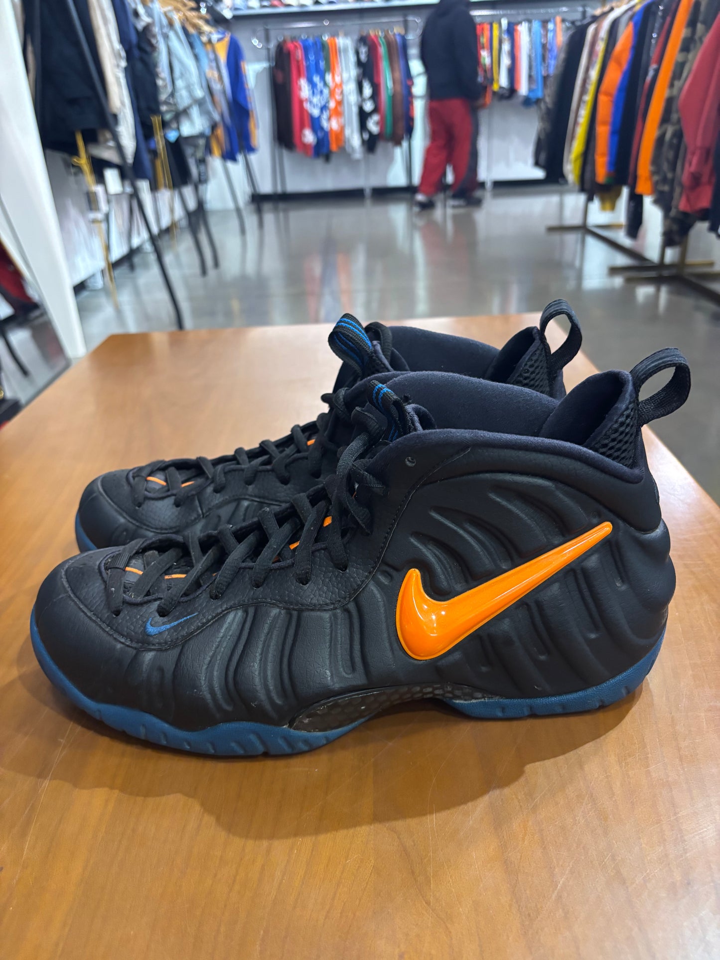 Preowned Nike Air Foamposite 1 Pro Knicks