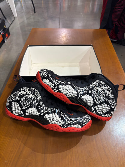 Preowned Nike  Air Foamposite 1 Albino Snakeskin