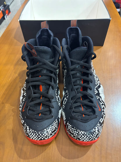 Preowned Nike  Air Foamposite 1 Albino Snakeskin