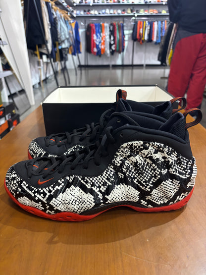 Preowned Nike  Air Foamposite 1 Albino Snakeskin