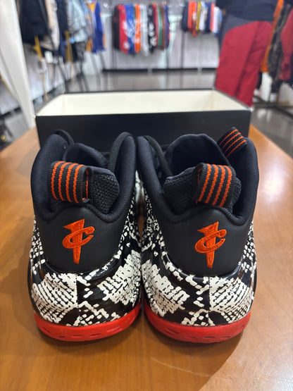 Preowned Nike  Air Foamposite 1 Albino Snakeskin