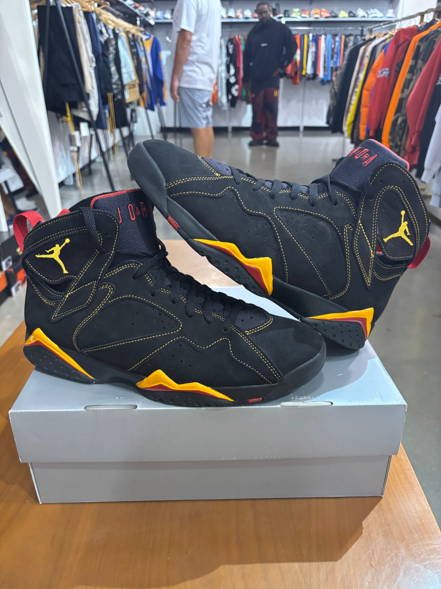 Preowned Air Jordan 7 Citrus