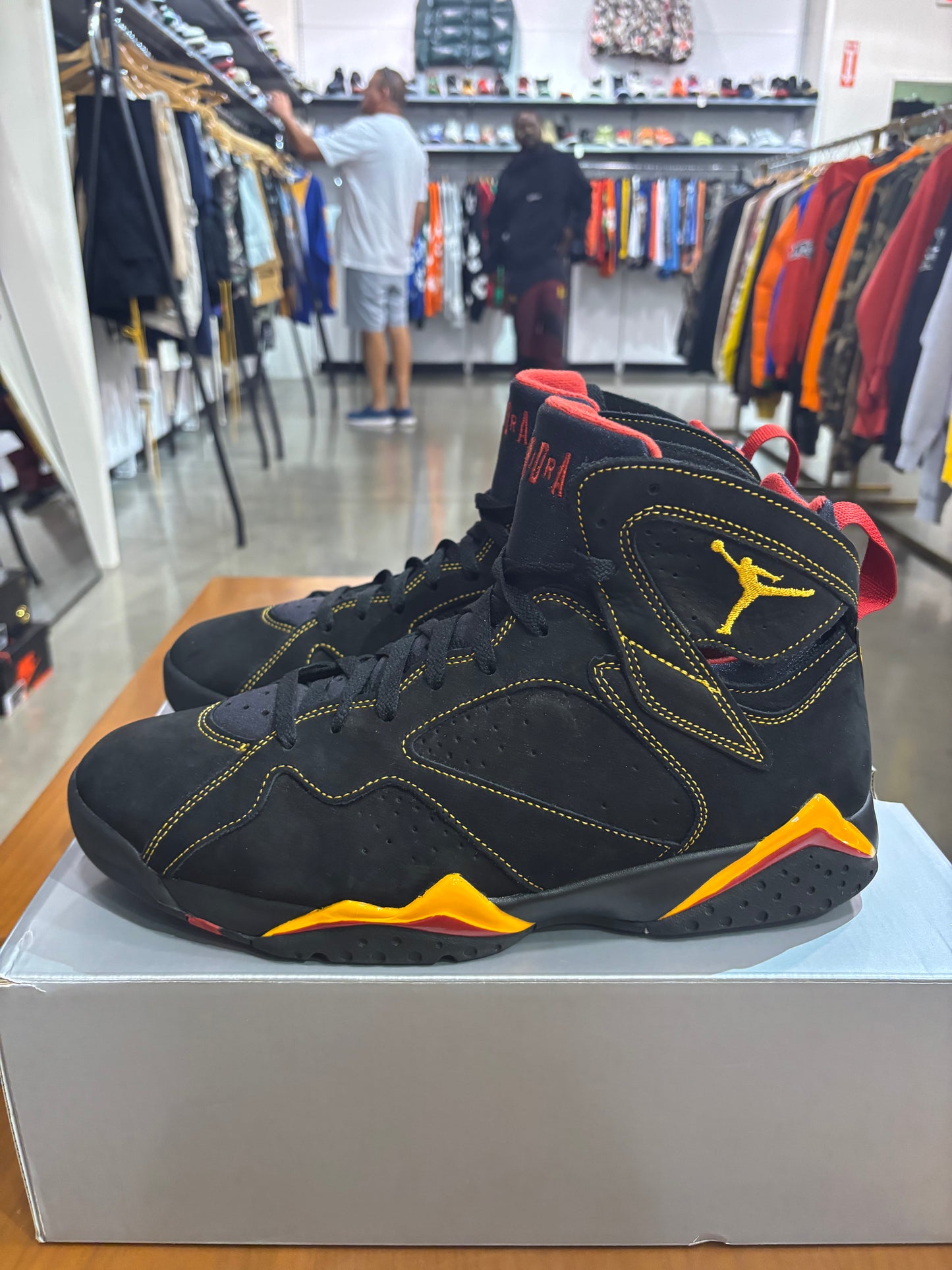 Preowned Air Jordan 7 Citrus