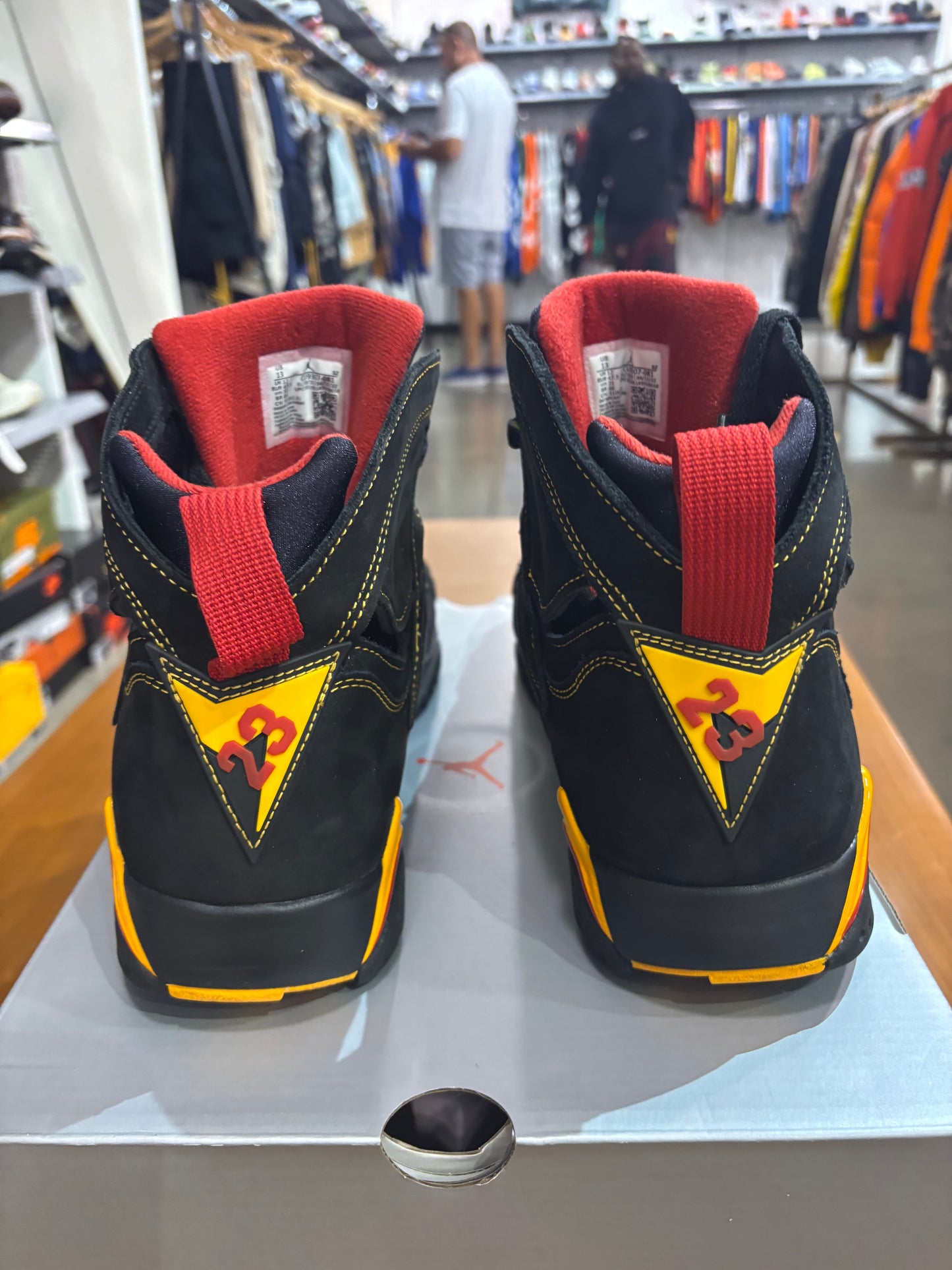 Preowned Air Jordan 7 Citrus