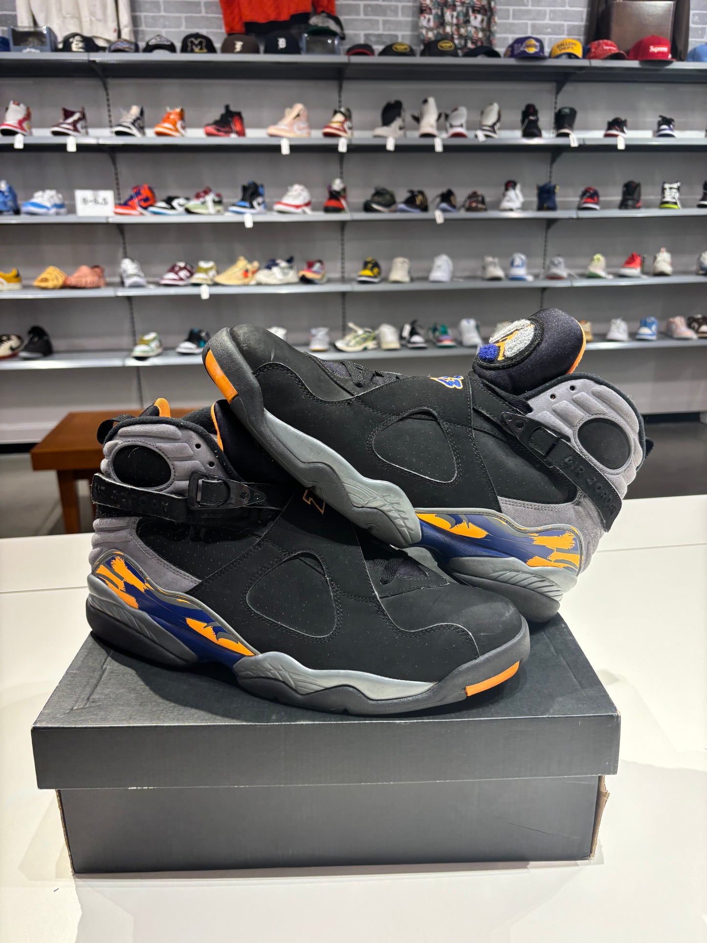 Preowned Air Jordan 8 Pheonix Suns