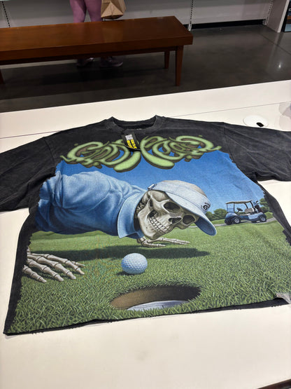 Godspeed Washed Black Reaper Tee