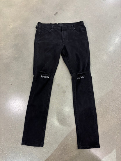 Preowned RTA Jeans Black