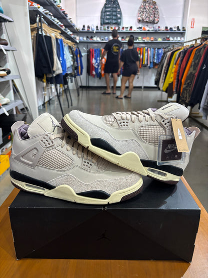 Preowned Air Jordan 4 Union LA Off Noir