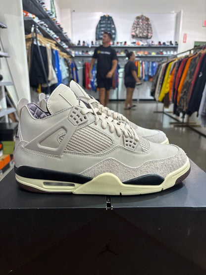 Preowned Air Jordan 4 Union LA Off Noir