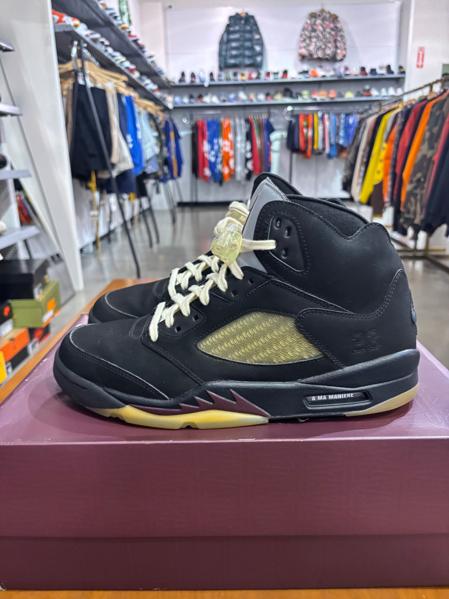Preowned Air Jordan 5 A Ma Maniere Dusk