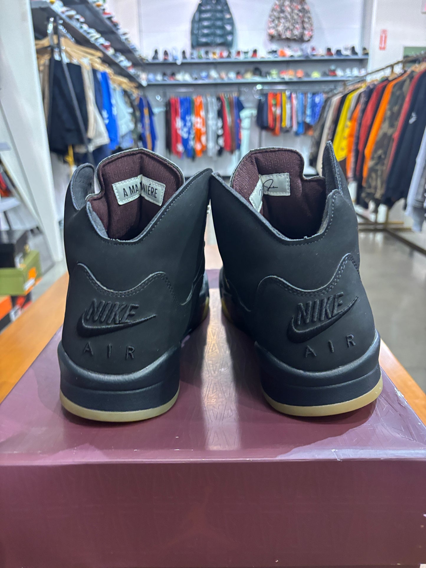 Preowned Air Jordan 5 A Ma Maniere Dusk