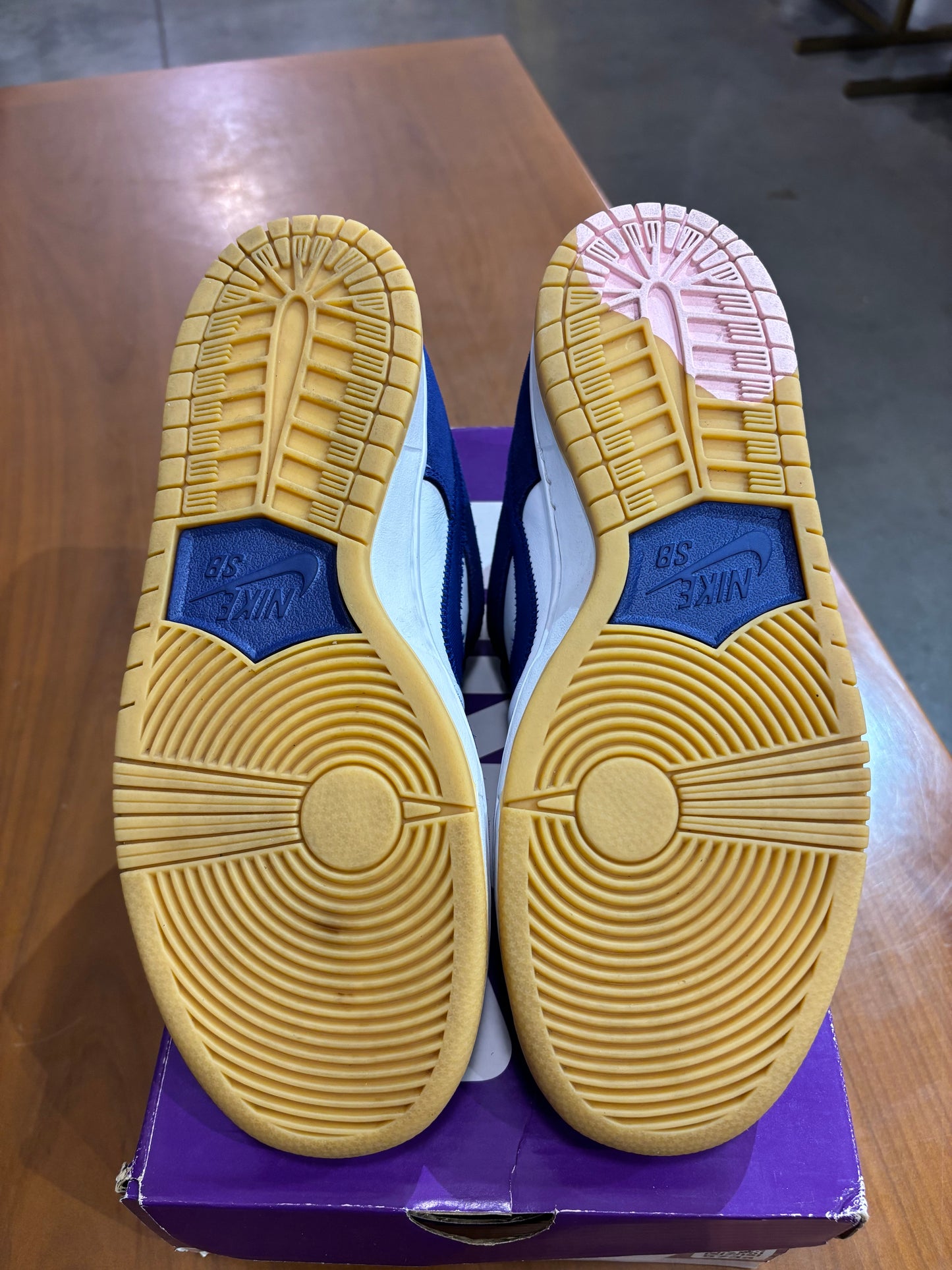 Preowned Nike SB Dunk Low Los Angeles Dodgers