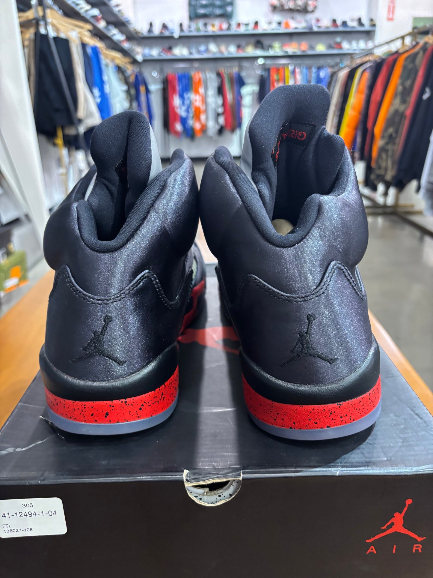 Air Jordan 5 Satin Bred