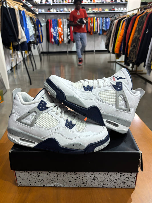 Preowned Air Jordan 4 Midnight Navy