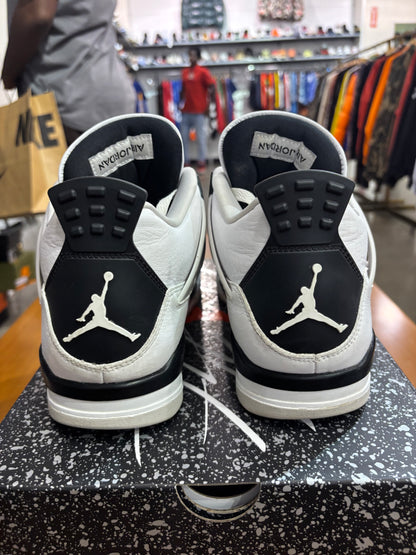 Preowned Air Jordan 4 Military Black