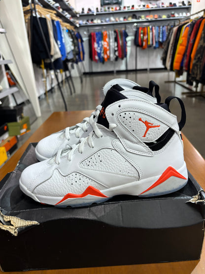 Preowned Air Jordan 7 White Infrared
