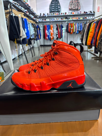 Preowned Air Jordan 9 Chile Red
