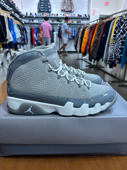 PREOWNED Air Jordan 9 Cool Grey