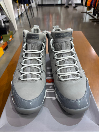 PREOWNED Air Jordan 9 Cool Grey