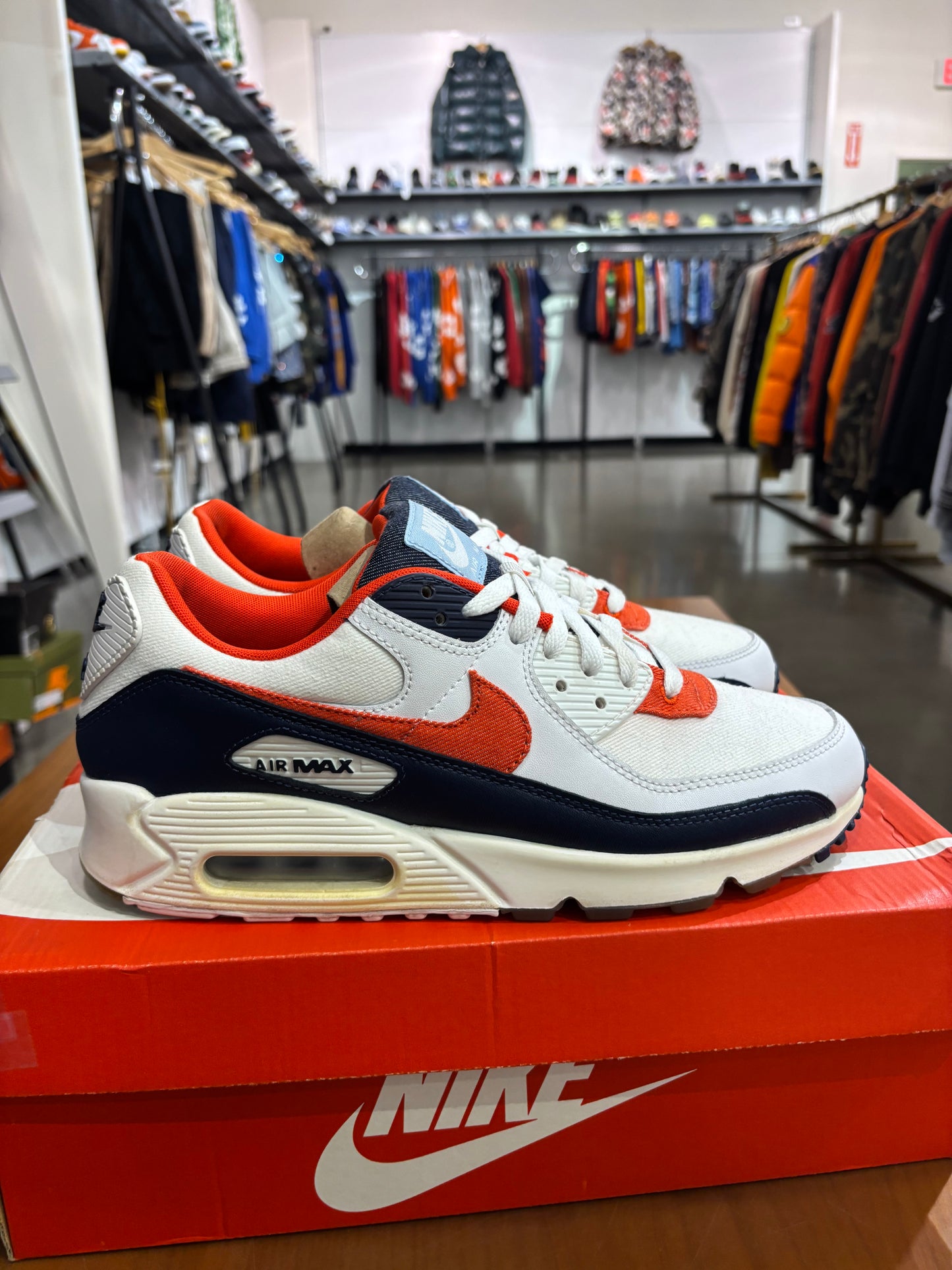 Preowned Air Max 90 USA Denim