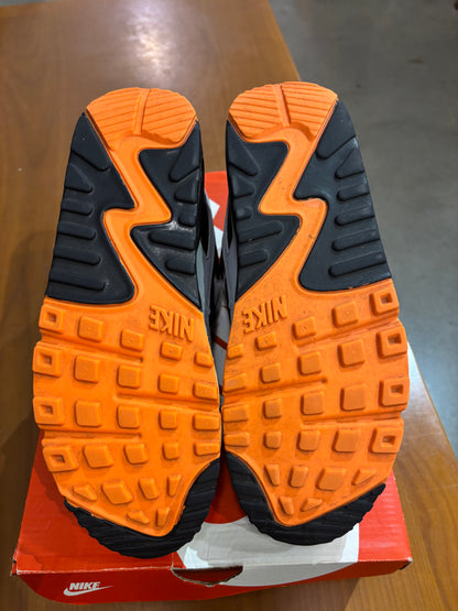 Preowned Air Max 90 White Orange Black