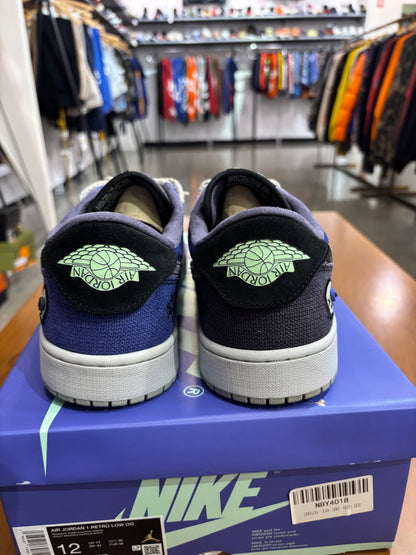 Preowned Air Jordan 1 Low Zion Williamson Voodoo Alternate