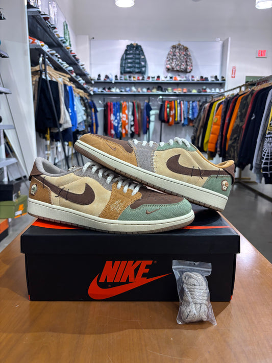 Preowned Air Jordan 1 Low Zion Williamson Voodoo
