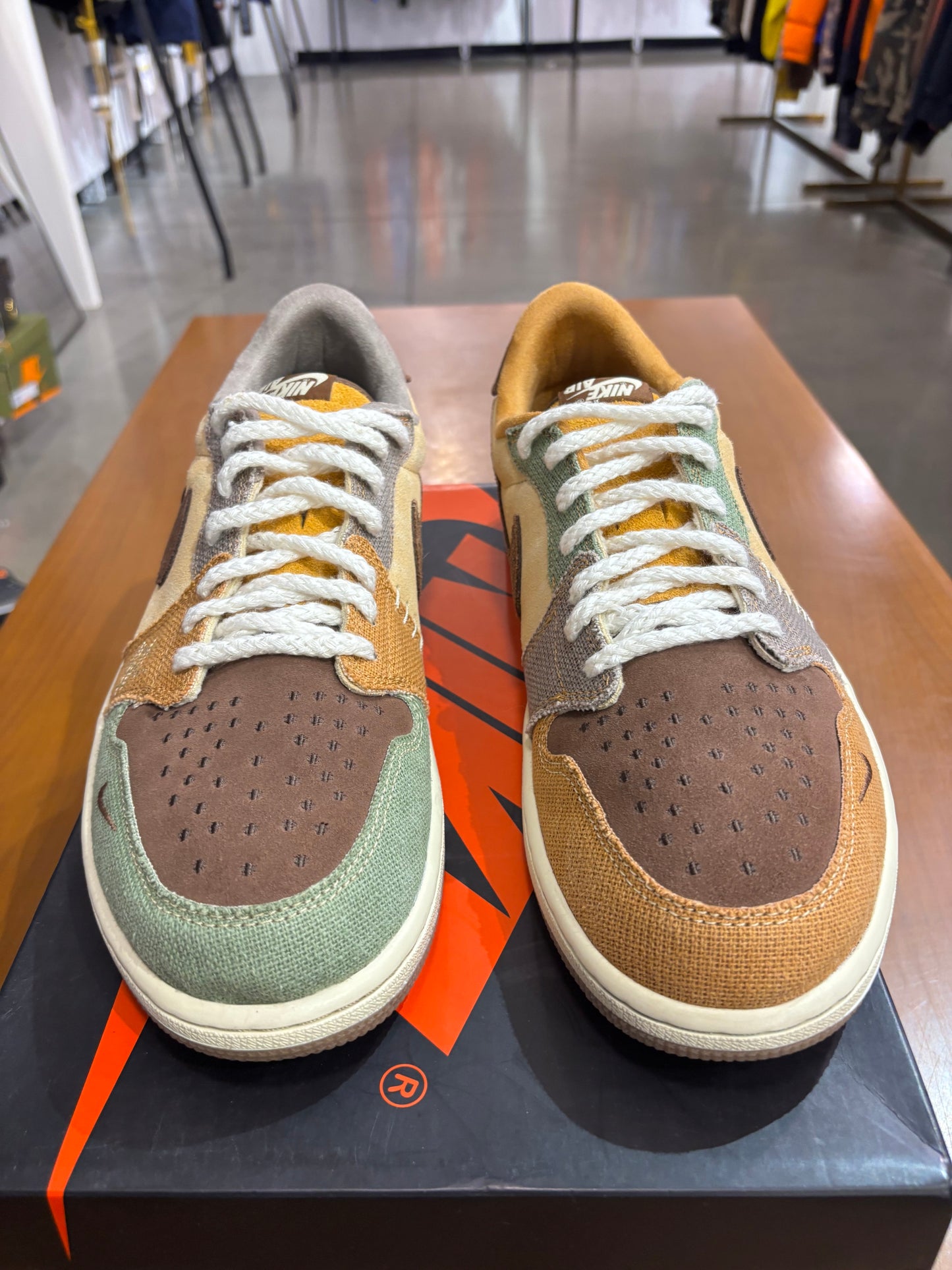 Preowned Air Jordan 1 Low Zion Williamson Voodoo