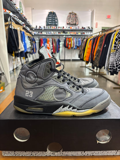 Preowned Air Jordan 5 Off-White Muslin