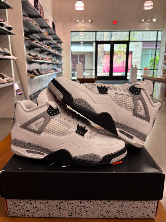 Preowned Air Jordan 4 White Cement (2025)