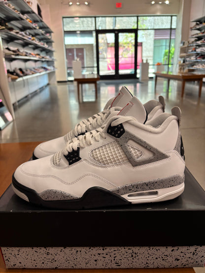 Preowned Air Jordan 4 White Cement (2025)