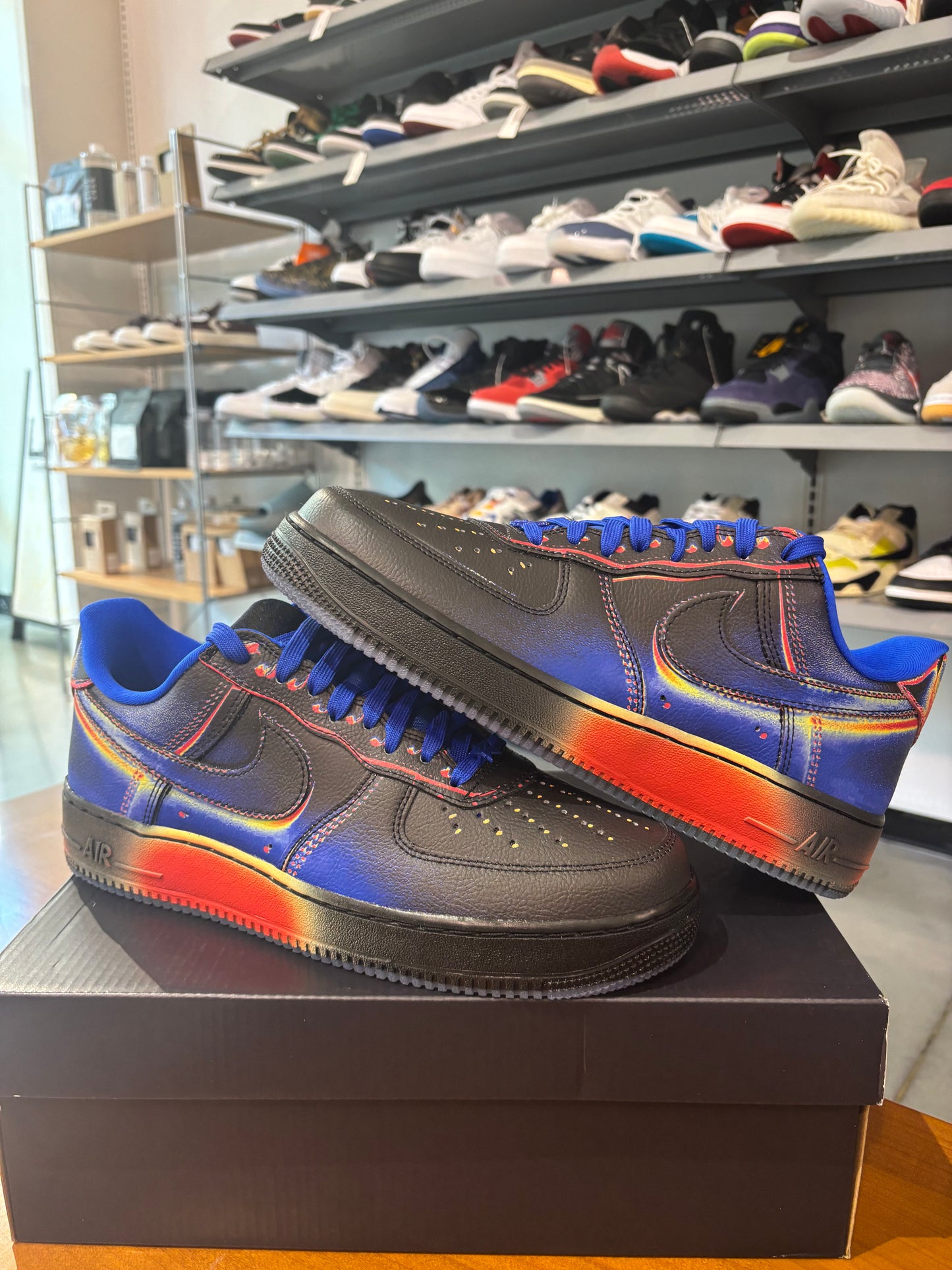 Nike Air Force 1 Heat Black Racer