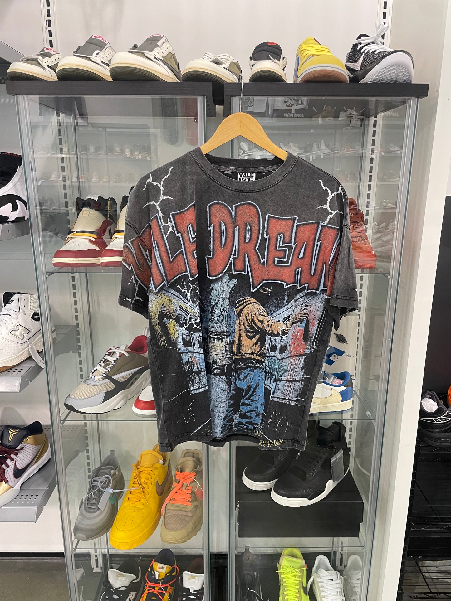 Vale Forever Tag Big Tee Black