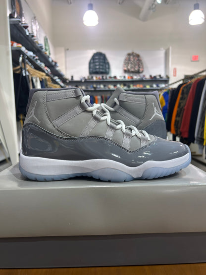 Preowned Air Jordan 11 Cool Grey