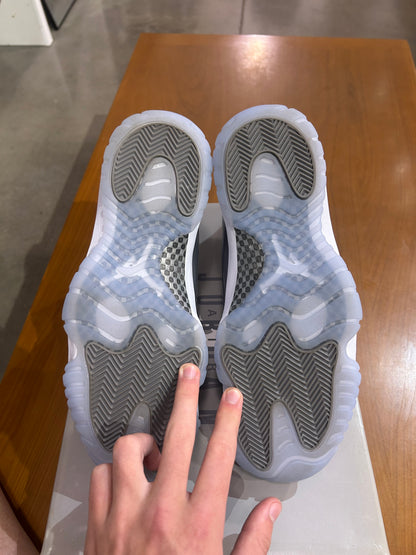 Preowned Air Jordan 11 Cool Grey